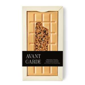 Avant Garde bela čokolada karamel i susam