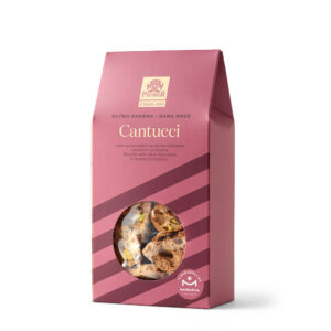 Cantucci keks sa komadićima tamne čokolade i pistaćima 90g